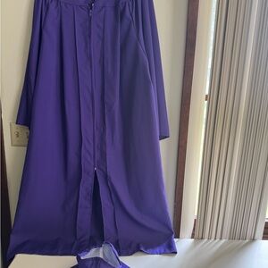 Unisex Purple Graduation Gown & Cap Signature Brand Never Used‎